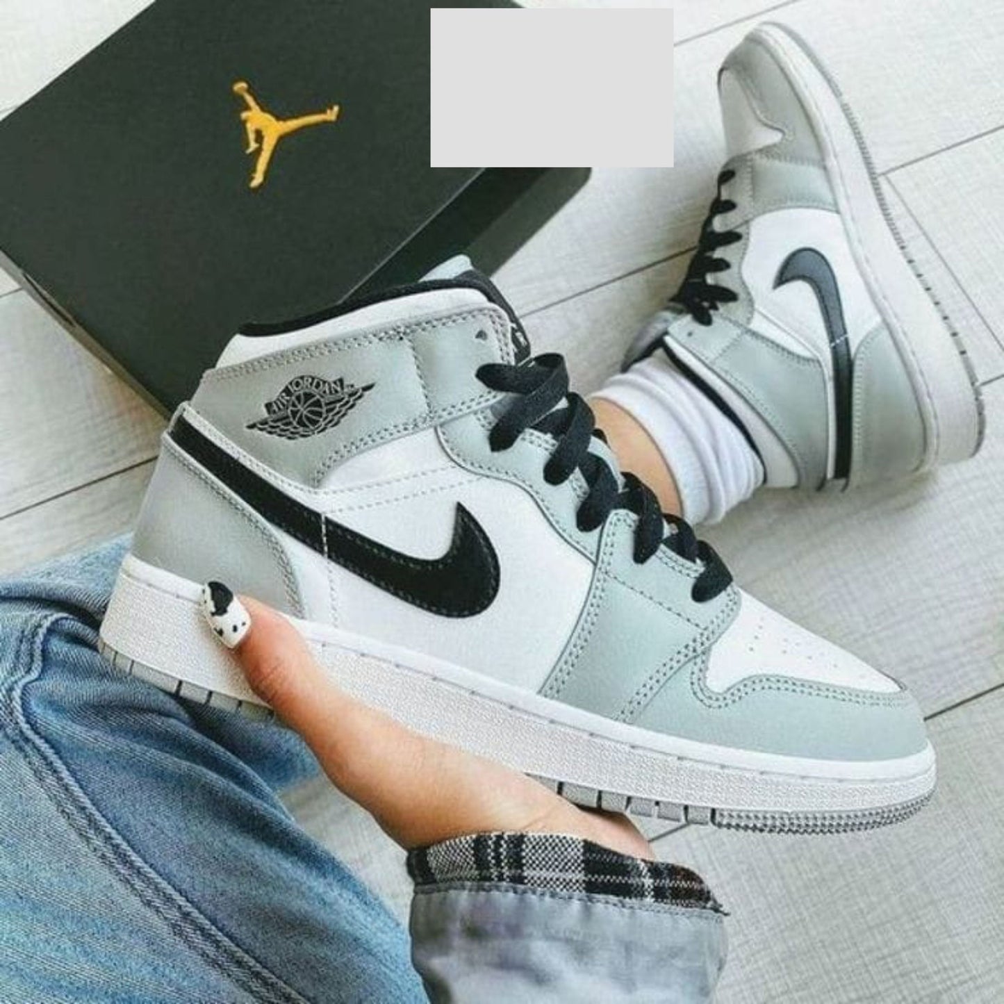 Air Jordan half boot sneakers
