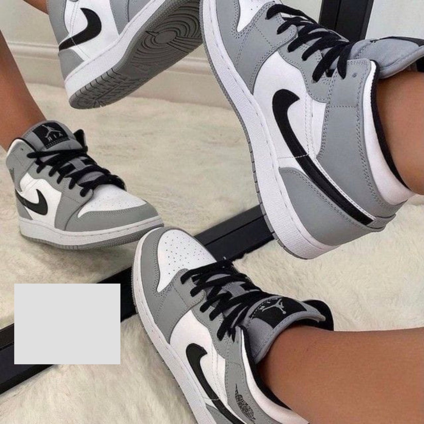 Air Jordan half boot sneakers